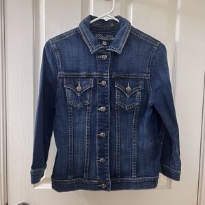 Miss Me Jeans Denim Jean Jacket Women's Size Medium